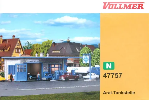 Vollmer 47757 ( 7757 ) N -- ARAL- Tankstelle NEU und OVP von Vollmer