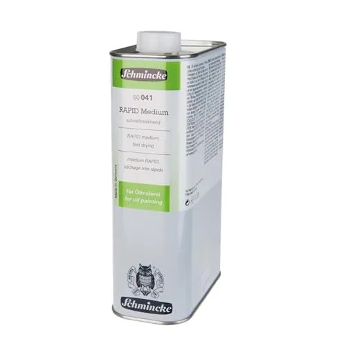 Schmincke Ölfarbe RAPID Medium 1000 ml Kanister - Hochwertiges Hilfsmittel für Bastelarbeiten, ideal für kreative Projekte. Der 1000 ml Kanister sorgt für eine effiziente Anwendung und lange Haltbarkeit.