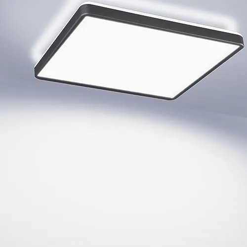 max K O M F O R T 230V LED Deckenlampe LUCKY in schwarz von Maxkomfort