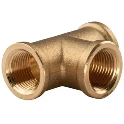 Messing Gewinde-fitting T-stück 3/8'ig