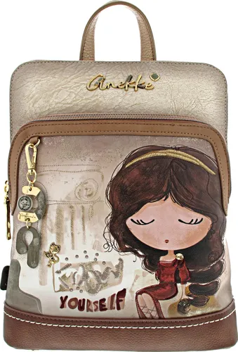 Anekke Damen Rucksack Mochila Multicolor