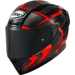 Suomy Motorradhelm TX-Pro Advance 2023 - Motorradhelm mit herausragender Atmungsaktivität und innovativem Design, ideal für Rennstrecken und Touren, aus leichtem Carbon-Aramid-Material gefertigt.