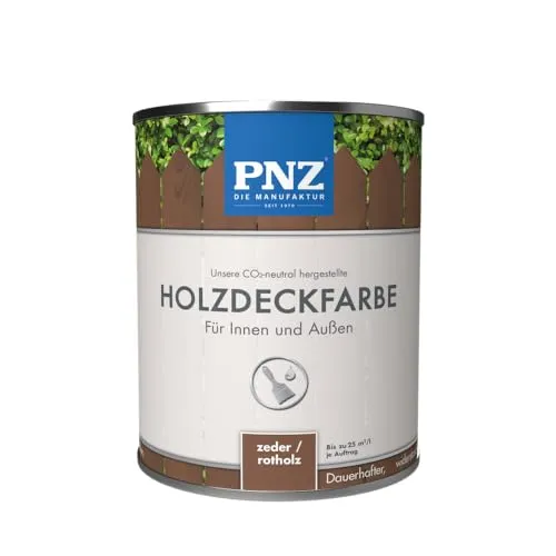 PNZ Holzdeckfarbe, Gebinde:10L, Farbe:zeder/rotholz