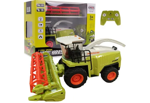 COIL RC-Traktor Bauernhof Traktor, Mähdrescher Truck, Bauernhofspielzeug (Modell: 6611), Ferngesteuert, Maßstab: 1:24, Frequenz: 2,4 GHz, Ton, Licht