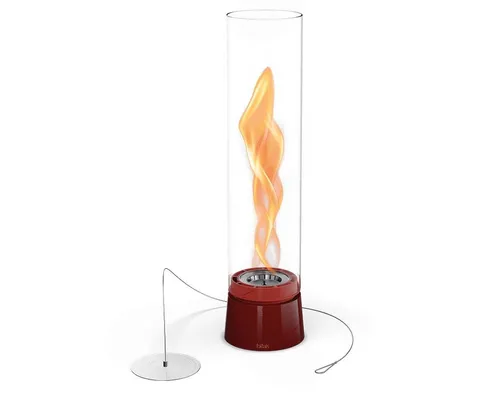 höfats Spin air 900 Rot – Moderner Bioethanol-Tischkamin - Gel- & Ethanol-Kamine: Mit innovativer Bio-Burner-Technologie und emailliertem Gussfuß sorgt dieser Tischkamin für eine lange Brenndauer und beeindruckende Flammenwirbel.