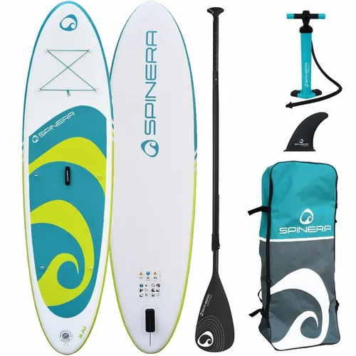 Spinera Classic 9'10'' SUP - Aufblasbares Stand Up Paddle Board in Weiß - Allround SUP-Board, leicht und tragbar für optimale Manövrierfähigkeit auf dem Wasser.
