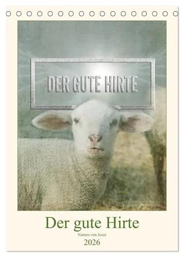 KAVODEDITION Switzerland | Namen von Jesus (Tischkalender 2026 DIN A5 hoch),...