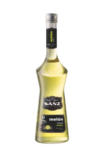 Melonensirup Sanz aus Spanien, 16% Melonensaft-Anteil, alkoholfrei, 0,7l
