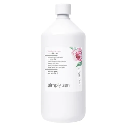 SIMPLY ZEN Smooth & Care Conditioner 1000 ml - Haarspülung für glattes, gepflegtes Haar, spendet intensive Feuchtigkeit und reduziert Frizz für einen strahlenden Look.