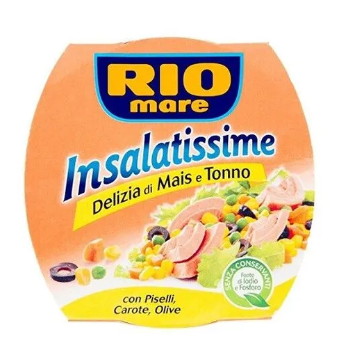 Rio Mare Tonno Insalatissime Delizia Mais e Tonno Mais und Thunfisch 160g
