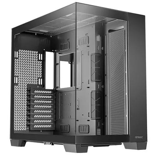 Antec C8 PC-Gehäuse - RTX 40 kompatibel mit werkzeuglosem Design, bietet Platz für bis zu 360 mm Kühler und sorgt für hohen Luftstrom für optimale Kühlung.
