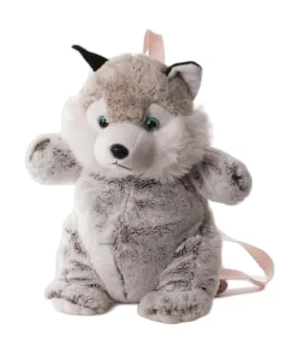 Inware 6840 - Kinder Rucksack Husky, grau/meliert
