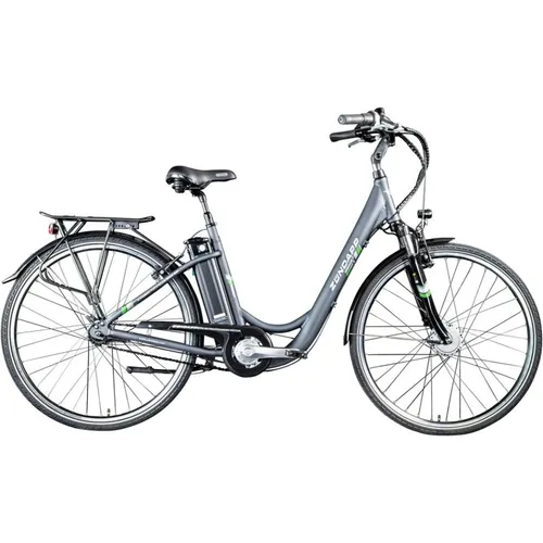 Zündapp Green 3.7 - 26 Zoll E-Cityfahrrad für Damen, leistungsstarkes Pedelec mit Aluminiumrahmen und 98% vormontiert