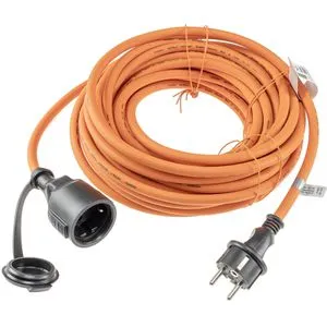 ChiliTec Verlängerungskabel Außen 15m IP44 - Elektrische Kabel & Leitungen - Wetterfestes und robustes Stromkabel mit 15m Länge, ideal für den Einsatz im Garten, Boot oder Wohnmobil.