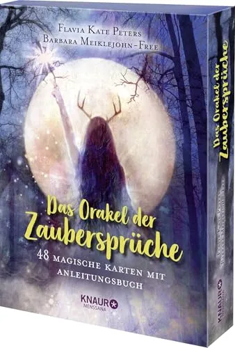 Das Orakel der Zaubersprüche: 48 magische Karten mit Anleitungsbuch - Freizeit, Haus & Garten – Entdecken Sie die Welt der Magie mit 48 einzigartigen Karten und einem umfassenden Anleitungsbuch für inspirierende Rituale und Einsichten.