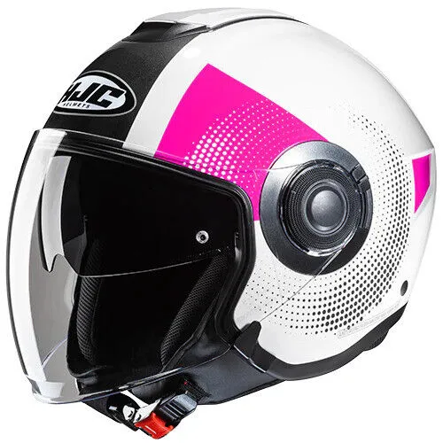 HJC Motorrad-Jethelm i40N PYLE MC8 M in pink von HJC Helmets