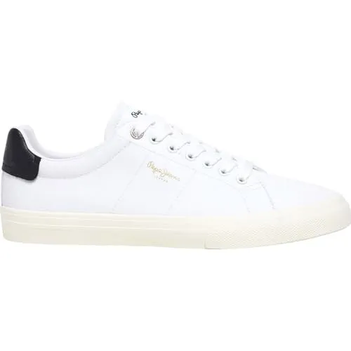 Pepe Jeans Herren Kenton Fresh M Sneak, White, 47 EU