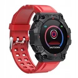 Gravity GT7.5 Smartwatch in Rot – Fitness und Kommunikation vereint