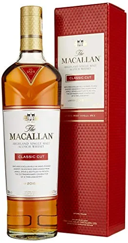 The Macallan CLASSIC CUT Highland Single Malt Scotch Whisky Limited Edition 2018 51,2% Vol. 0,7 l + GB