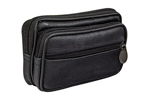 Produktbild GÜRTELTASCHE Leder schwarz (Querformat groß)