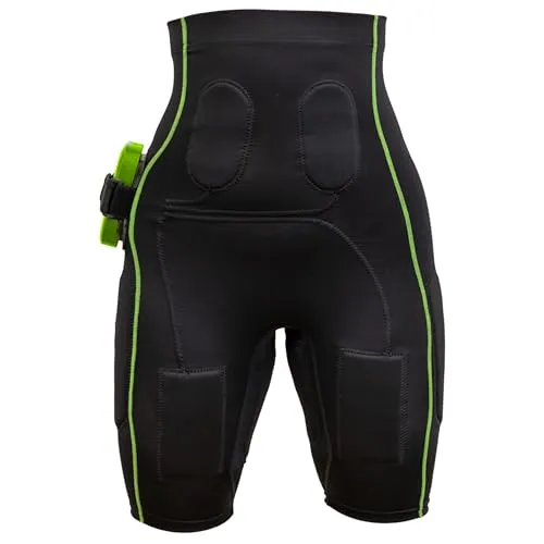 eaglefit EMS Pants Komplettsystem - Kabellose Trainingshose für effektives Muskelaufbau-Workout - Elektrostimulatoren für 7 Muskelgruppen, ideal für gezieltes Po- und Beintraining mit individuellen Einstellungen über die POWERBox und App.