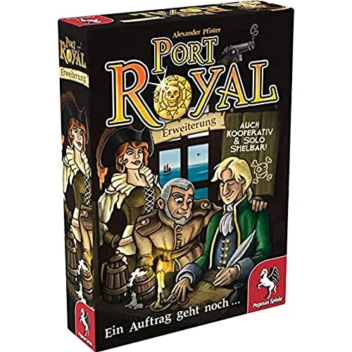 Pegasus Spiele 18141G - Port Royal Ein Auftrag geht noch (Erweiterung), 17.7 cm