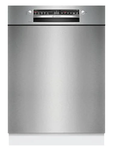 SMU2HTS08E Serie 2 Spülmaschine, Home Connect, Edelstahl in silber von Bosch