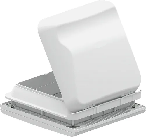 Fiamma VENT 28F Dachhaube mit Rahmen Dachfenster weiß weiss Wohnwagen 07902-01-