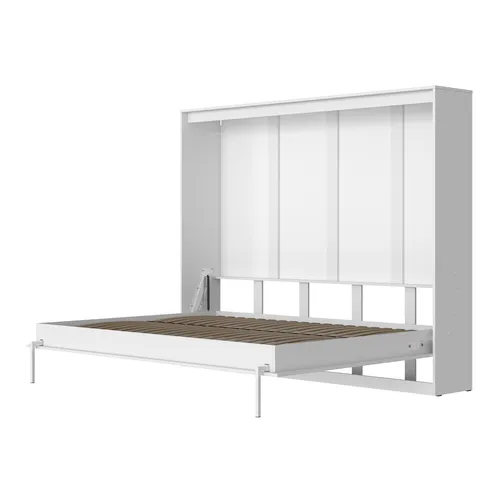 Produktbild SMARTBett Schrankbett Classic 160x200cm Horizontal Weiss
