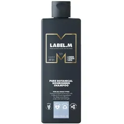 Label.M Pure Botanical Nourishing Shampoo 300 ml - Pflegeshampoo für alle Haartypen mit reinen Pflanzenextrakten, sanfte Reinigung und revitalisierende Wirkung für gesundes, weiches Haar.