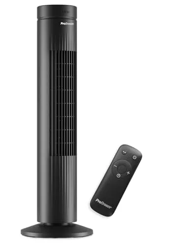 Pro Breeze Turmventilator mit Fernbedienung, 76cm Höhe