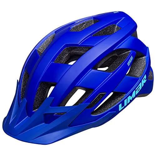 Limar Fahrradhelm ALBEN - Blau (53–57 cm) - Fahrradhelm mit 22 Lüftungsöffnungen und Competition+-Fit System für optimale Anpassung. Leichtes Design (230g) ideal für Mountainbike-Fans und lange Touren.