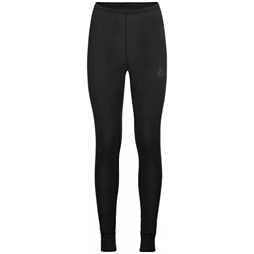 Odlo Damen Active Warm Bottom Long schwarz - Funktionsunterwäsche für kalte Tage, optimaler Tragekomfort dank nahtloser Verarbeitung und antibakterieller Technologie für langanhaltende Frische.