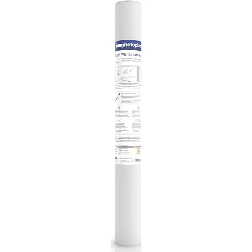 Magnetoplan Whiteboard-Folien Static Folis 594mm x 841mm - Flexible Whiteboard-Erweiterung, ideal für Workshops und Meetings ohne Beschädigung der Wände