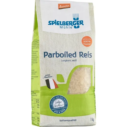 Langkornreis parboiled 1kg | SPIELBERGER MÜHLE