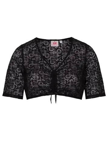 Spieth & Wensky - Damen Dirndlbluse, Duft (420100-1189), Größe:36, Farbe:Schwarz (2001)