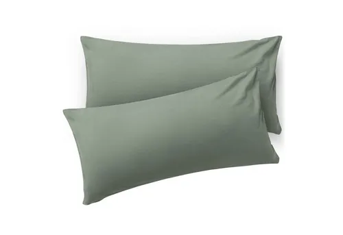 Blumtal Kissenbezüge aus gebürstetem Mikrofaser-Gewebe - Oeko-TEX zert. Kissenbezüge, (2 Stück), mit Reißverschluss oder Verschlusslasche