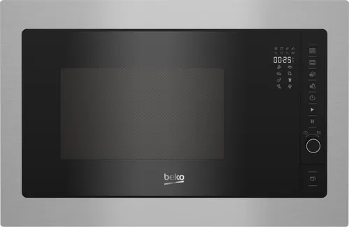 Beko BMGB25332BG Mikrowelle - 60 cm Einbau-Mikrowelle mit 25 Litern Volumen und 900 W Leistung, ideal für platzsparendes Kochen und vielseitige Zubereitungsmöglichkeiten.