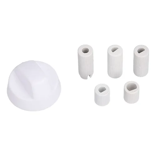easyPART passend für 10029976 EUROPART Universal Knebel Drehknopf Griff Weiss