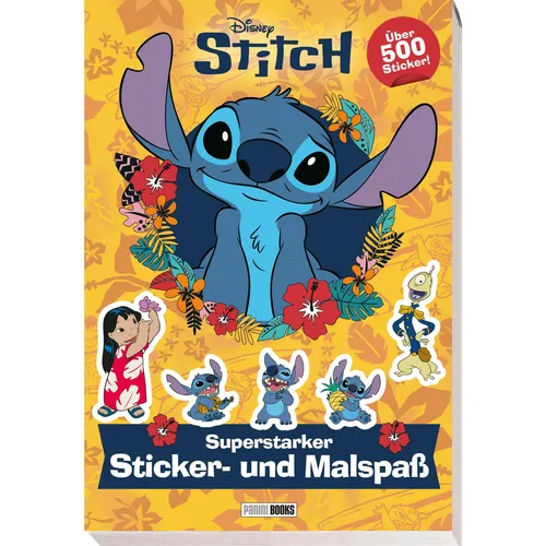 Panini Disney Stitch: Superstarker Sticker- und Malspass (338/04608)
