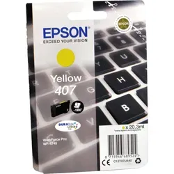 EPSON 407 T07U4 gelb Druckerpatrone