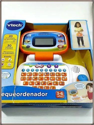 vtech Kinder Lerncomputer Computer Zahlen Wörter PC Spanische Version 155422