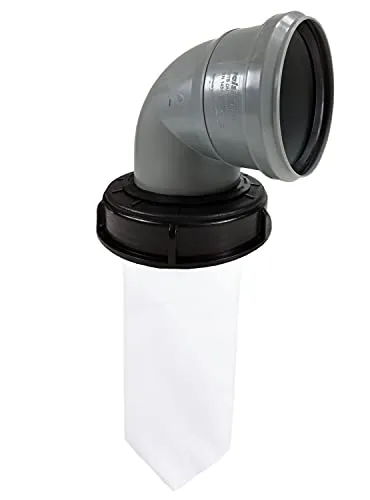 FN-Technik IBC Deckelfilter Regenwasserfilter DN 150 Bogen NW 110 Filz