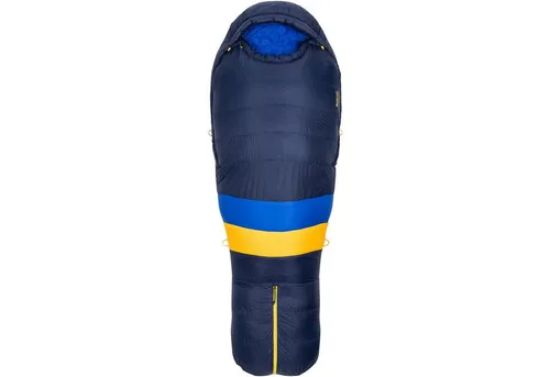 Marmot Damen Women's Ouray Mumienschlafsack - Leichter Mumienschlafsack für Erwachsene mit 650er Bauschkraft, ideal für Temperaturen bis -40 °C; perfekt für Wanderungen und Rucksacktouren, inklusive Packtasche.