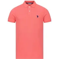U.S. Polo Assn. Herren Poloshirt aus 100 % Baumwolle - Sportliches Herren Poloshirt von U.S. Polo Assn. aus 100 % Baumwolle. Hochwertige Verarbeitung sorgt für einen angenehmen Tragekomfort und vielseitige Kombinationsmöglichkeiten für Freizeit und Büro.