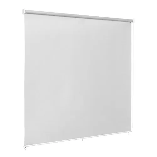 Ventanara® Außenrollo Screen Rollo 100 x 140 cm Grau – Sichtschutz für Balkon - Praktisches Außenrollo in Grau (100 x 140 cm), idealer Sicht- und Sonnenschutz für Balkone. Der strapazierfähige Polyesterstoff reflektiert Licht und sorgt für Privatsphäre, während der Ausblick erhalten bleibt. Einfache Montage inklusive.