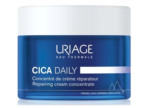 Uriage Cica-Daily Reparierendes Creme-Konzentrat - Tagespflege mit Centella Asiatica und Hyaluronsäure, spendet Feuchtigkeit und repariert die Haut in nur 1 Anwendung – ideal für alle Hauttypen, auch empfindliche Haut.