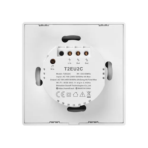Sonoff T2EU2C-TX Smart Wall Switch