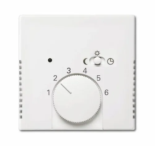 Busch-Jaeger 1795-914 Zentralscheibe für Raumtemperaturregler 1095U/1095UF/1096U, mit Aufdruck Skala