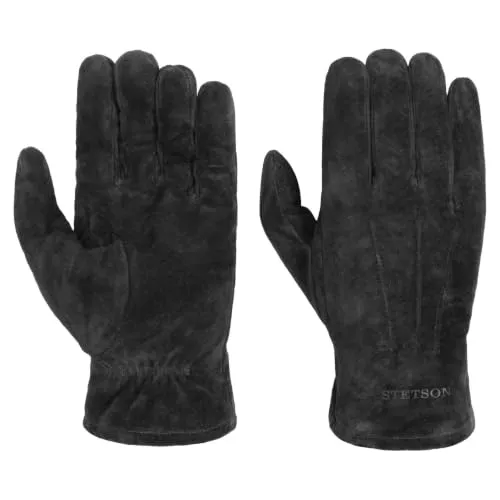 Stetson Basic Pigskin Lederhandschuhe für Herren